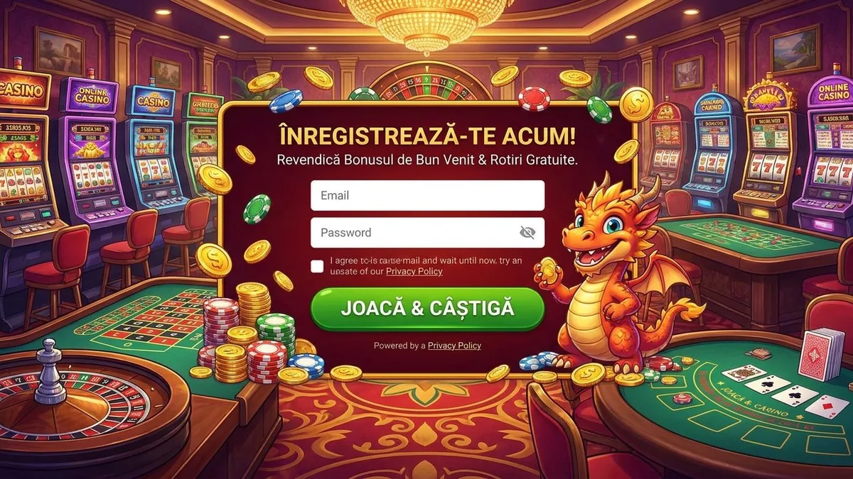 Înregistrare cu bonus